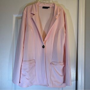 PrettyLittleThing Pink Blazer